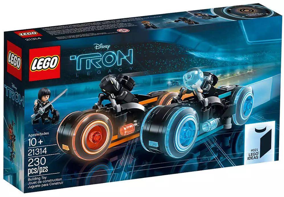 Verpackung:  LEGO Ideas 21314 TRON: Legacy