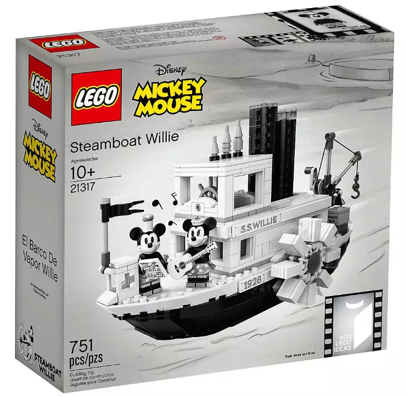 Verpackung: LEGO Ideas 21317 Steamboat Willie