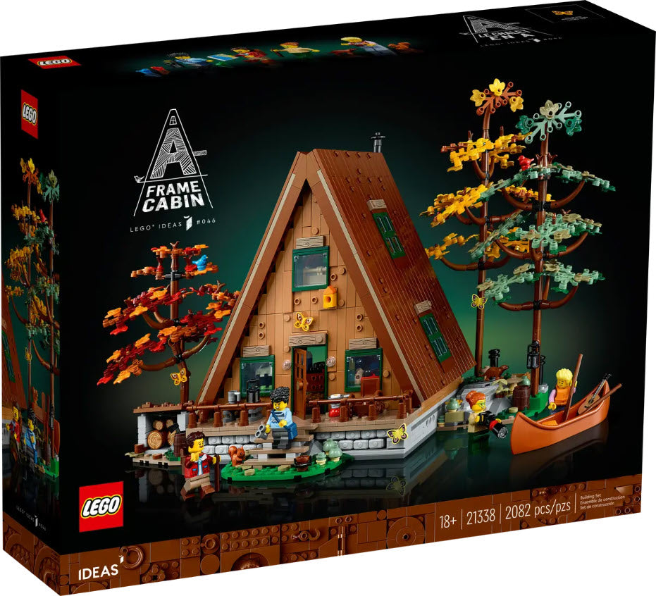 Verpackung: LEGO Ideas 21338 Finnhütte