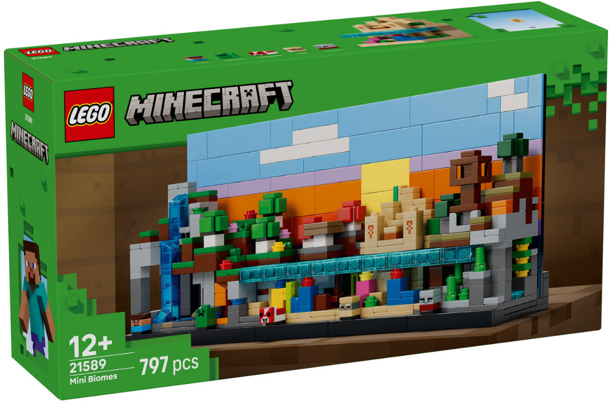 Verpackung: LEGO Minecraft 21589 Mini-Biome