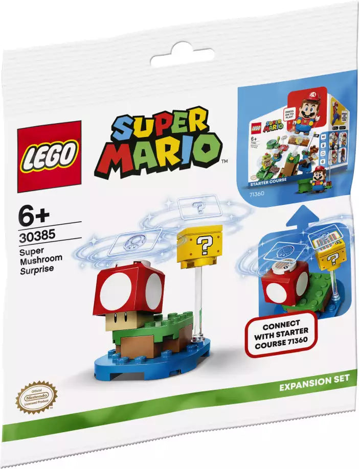 Verpackung: LEGO Super Mario 30385 Superpilz Überraschung – Erweiterungsset