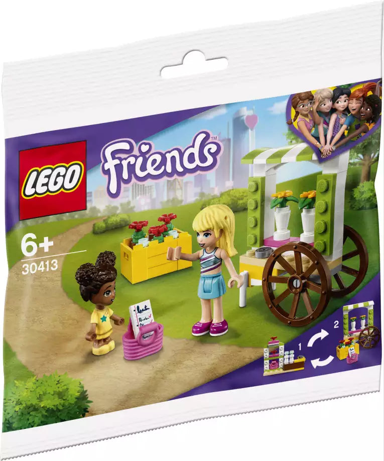 Verpackung: LEGO Friends 30413 Blumenwagen