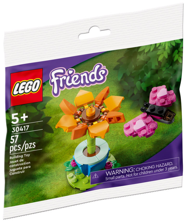 Verpackung: LEGO Friends 30417 Gartenblume und Schmetterling