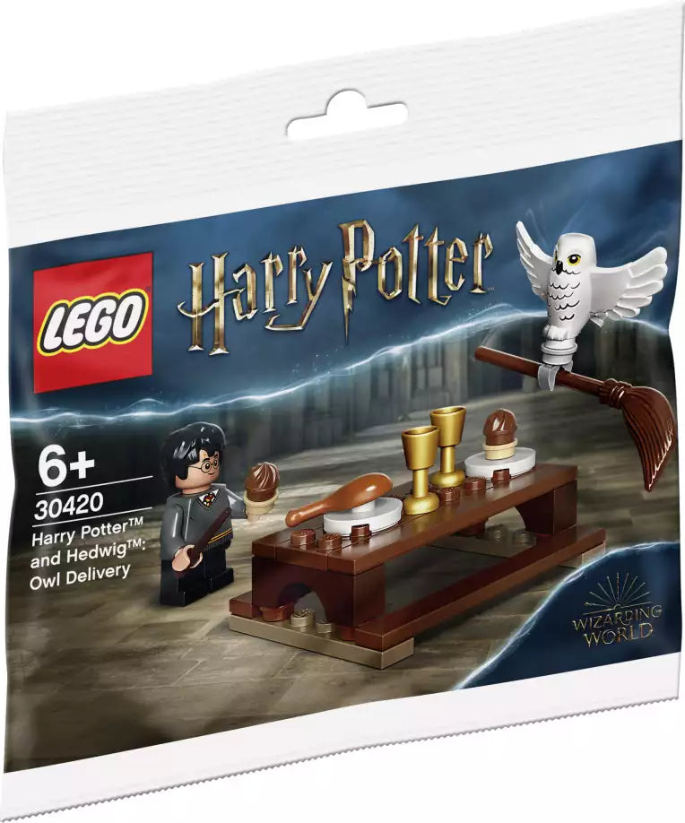Verpackung: LEGO Harry Potter 30420 Harry und Hedwig: Eulenlieferung