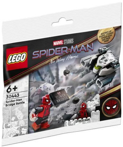 Verpackung: LEGO Super Heroes 30443 Spider-Mans Brückenduell