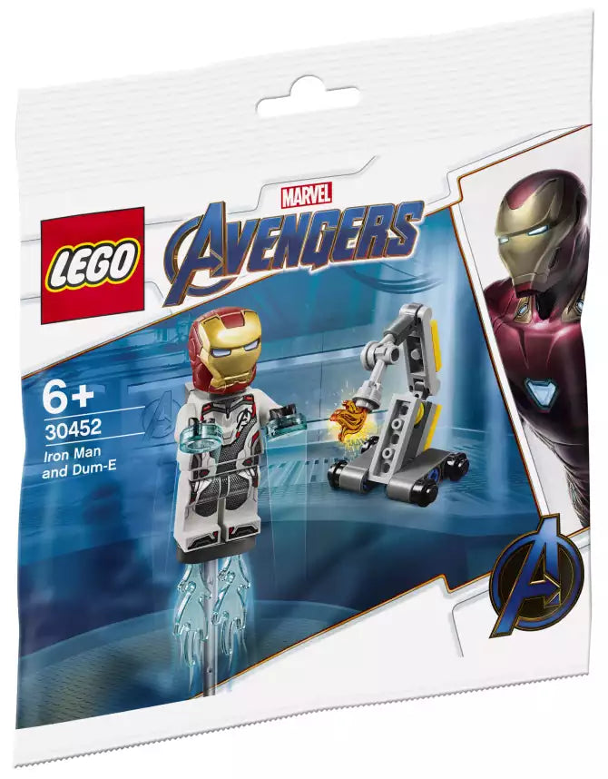 Verpackung: LEGO Super Heroes 30452 Iron Man und Dum-E