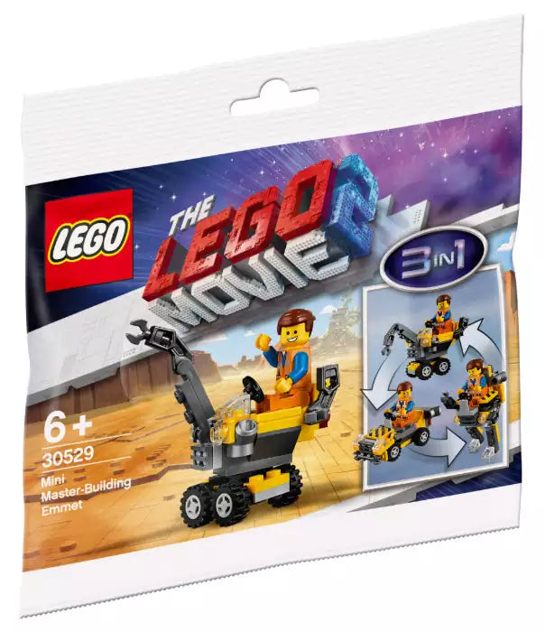 Verpackung: LEGO MOVIE 2 30529 Mini-Baumeister Emmet