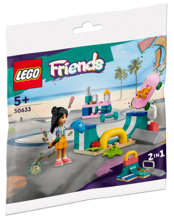 Verpackung: LEGO Friends 30633 Skateboardrampe