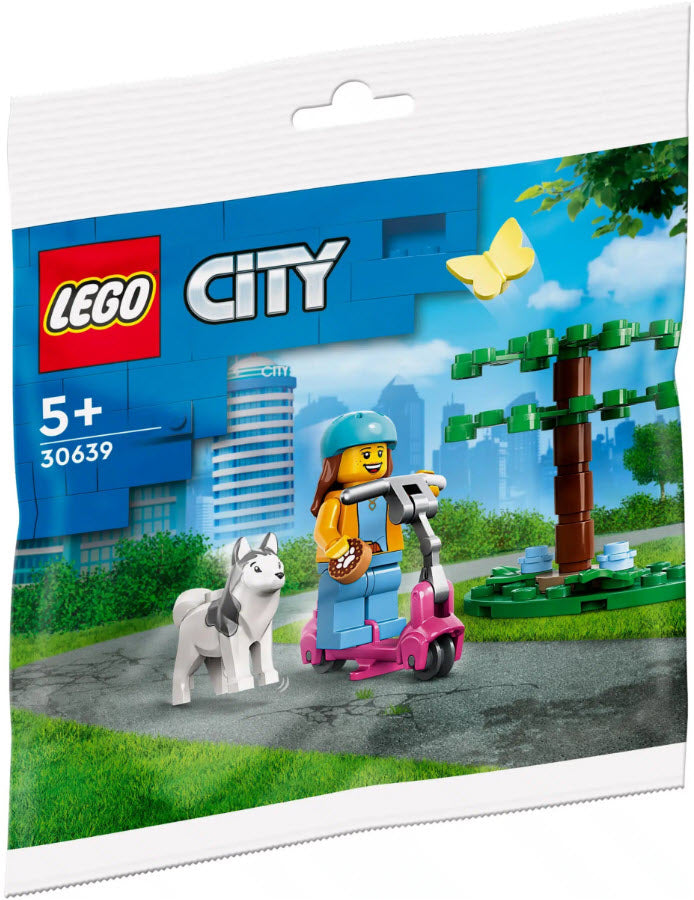 Verpackung: LEGO City 30639 Hundepark und Roller