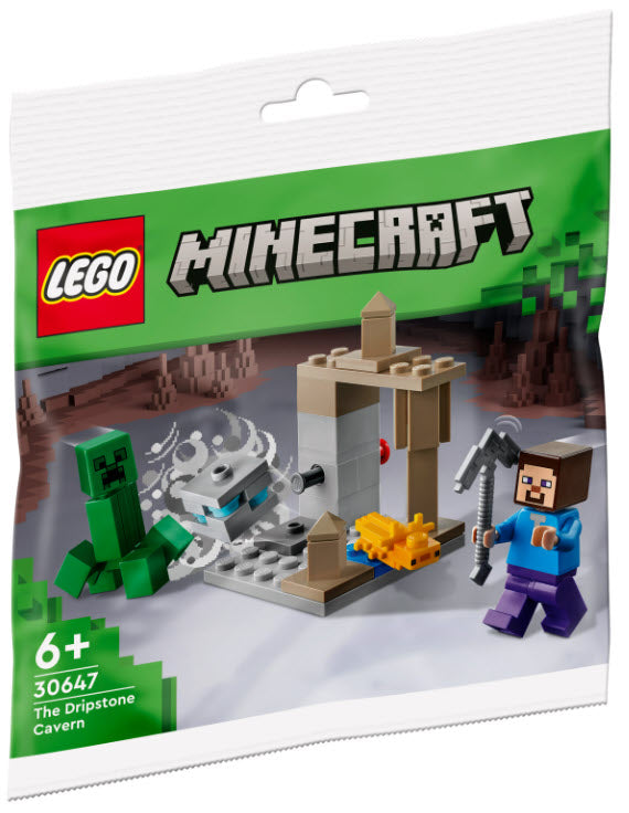 Verpackung: LEGO Minecraft 30647 Die Tropfsteinhöhle