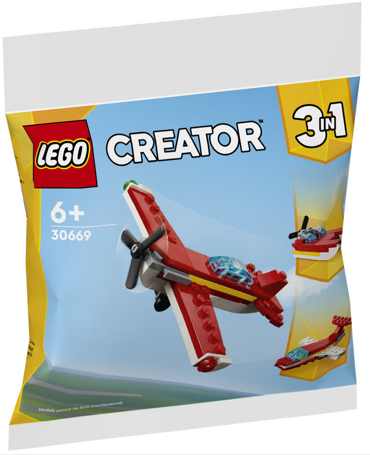 Verpackung: LEGO Creator 30669 Legendärer roter Flieger