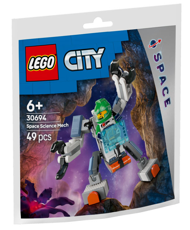 Verpackung: LEGO City 30694 Weltraumforscher-Mech