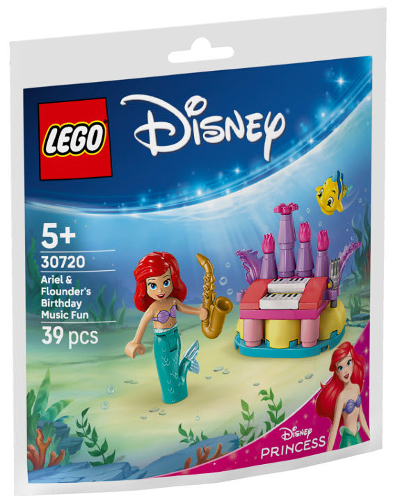 Verpackung: LEGO Disney 30720 Arielles & Fabius' Geburtstagsmusikspaß
