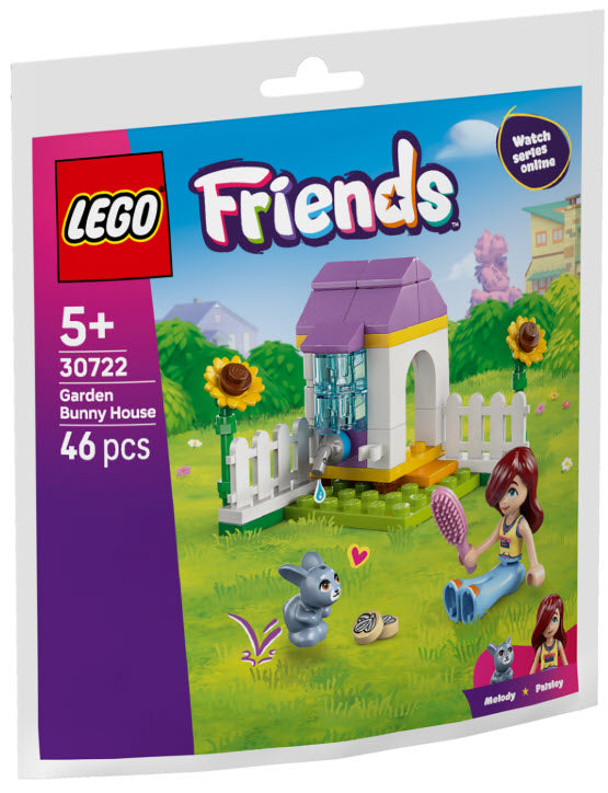 Verpackung: LEGO Friends 30722 Garten mit Hasenstall