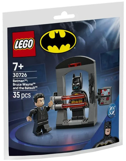 Verpackung: LEGO Super Heroes 30726 Batman: Bruce Wayne und der Batsuit