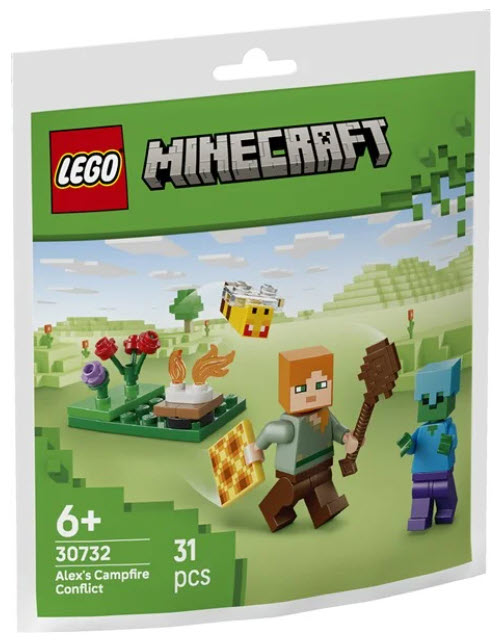 Verpackung: LEGO Minecraft 30732 Alex’ Begegnung am Lagerfeuer