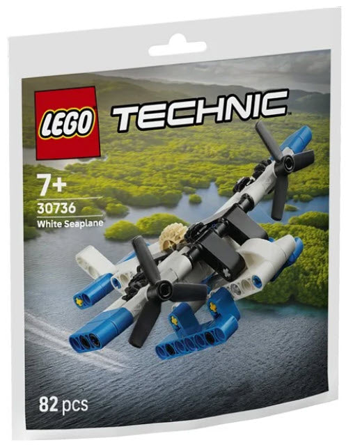 Verpackung: LEGO Technic 30736 Weißes Wasserflugzeug