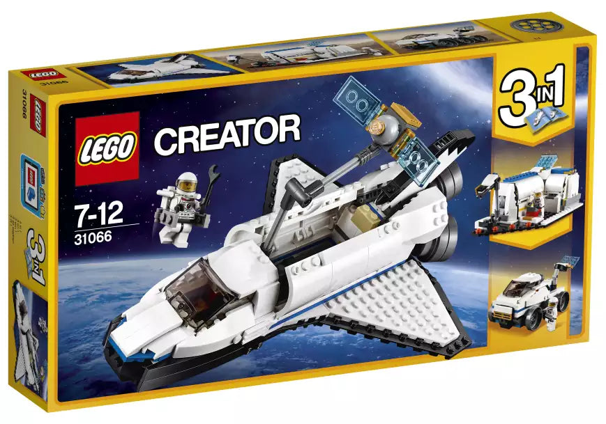 LEGO Creator 31066 Forschungs-Spaceshuttle, Verpackung
