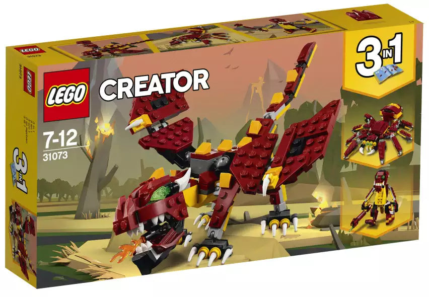 Verpackung: LEGO Creator 31073 Fabelwesen