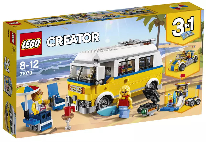 Verpackung: LEGO Creator 31079 Surfermobil