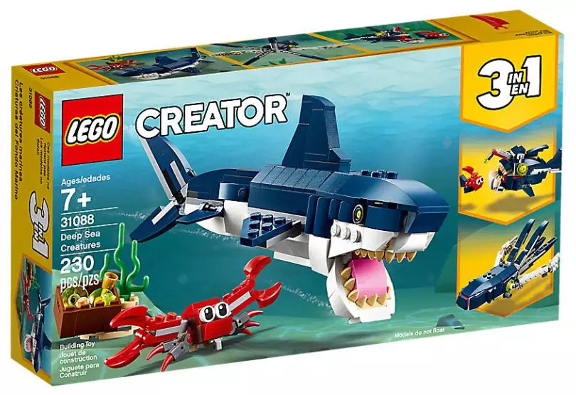 Verpackung: LEGO Creator 31088 Bewohner der Tiefsee