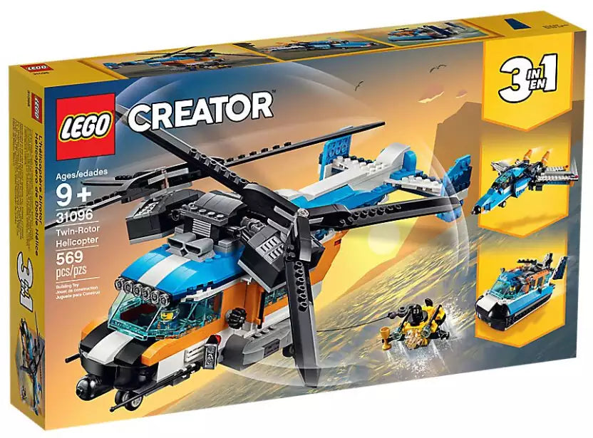Verpackung: LEGO Creator 31096 Doppelrotor-Hubschrauber