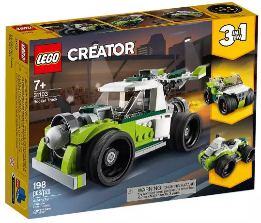 Verpackung: LEGO Creator 31103 Raketen-Truck