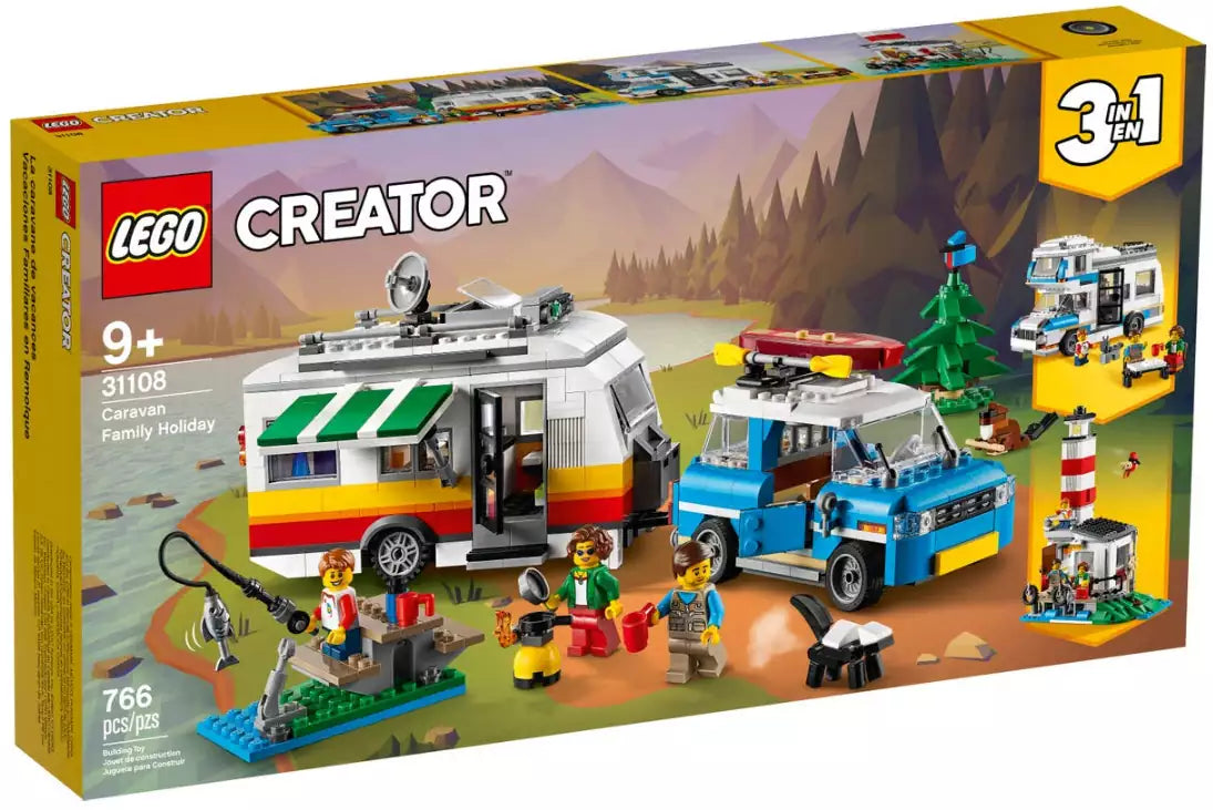 Verpackung: LEGO Creator 31108 Campingurlaub