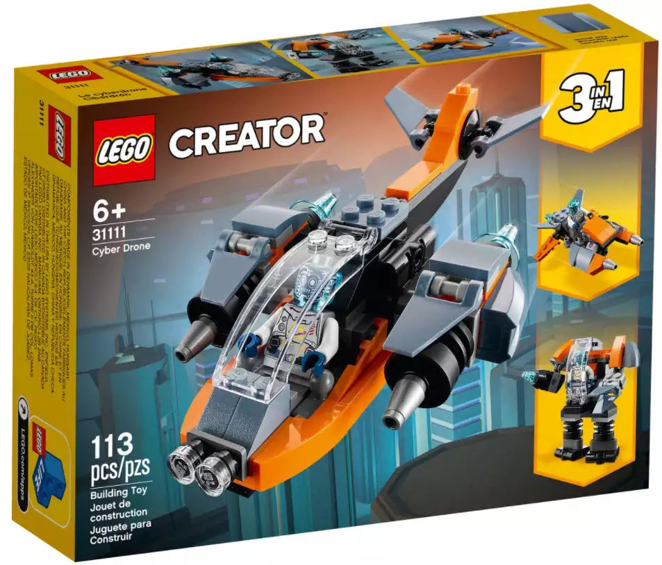 Verpackung: LEGO Creator 31111 Cyber-Drohne