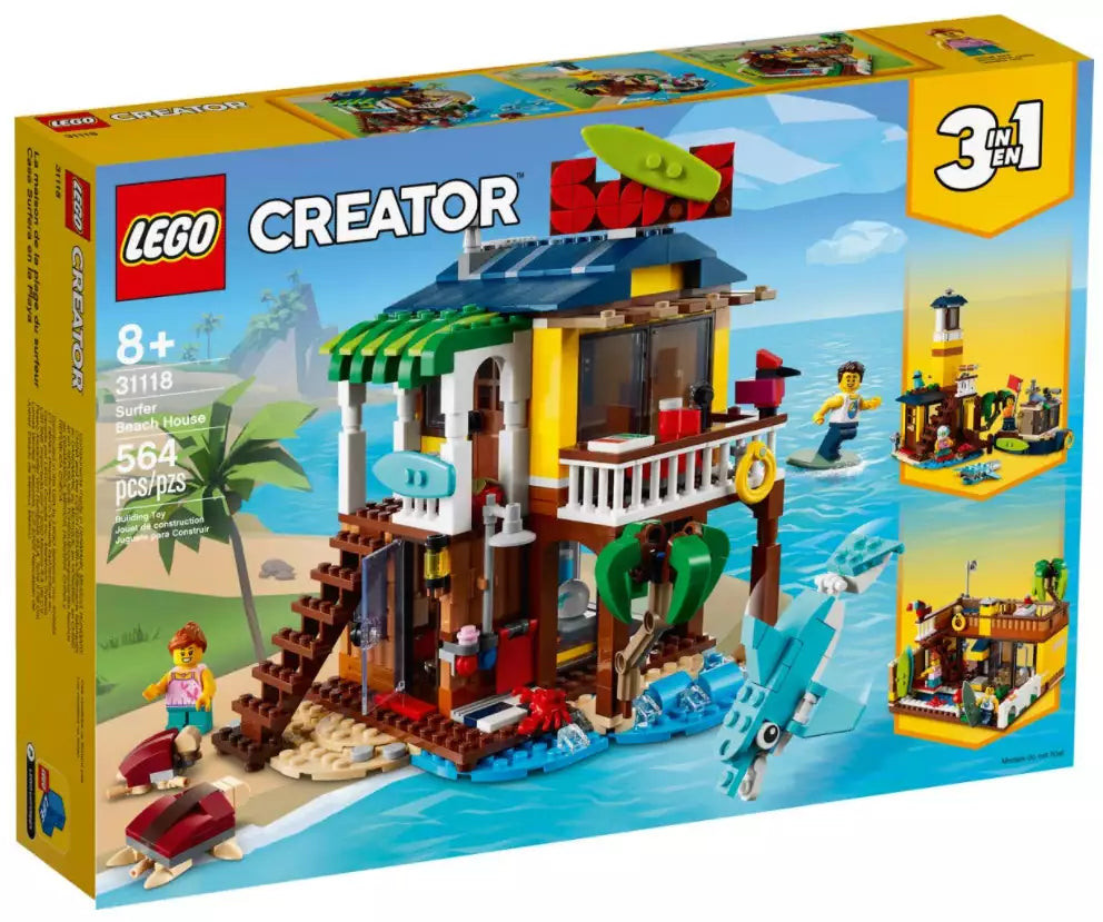 Verpackung: LEGO Creator 31118 Surfer-Strandhaus