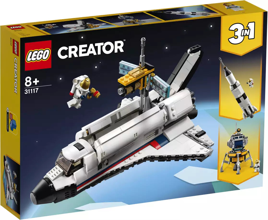 Verpackung: LEGO Creator 31117 Spaceshuttle-Abenteuer