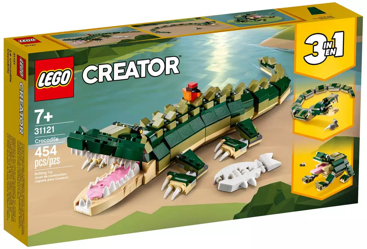 Verpackung: LEGO Creator 31121 Krokodil