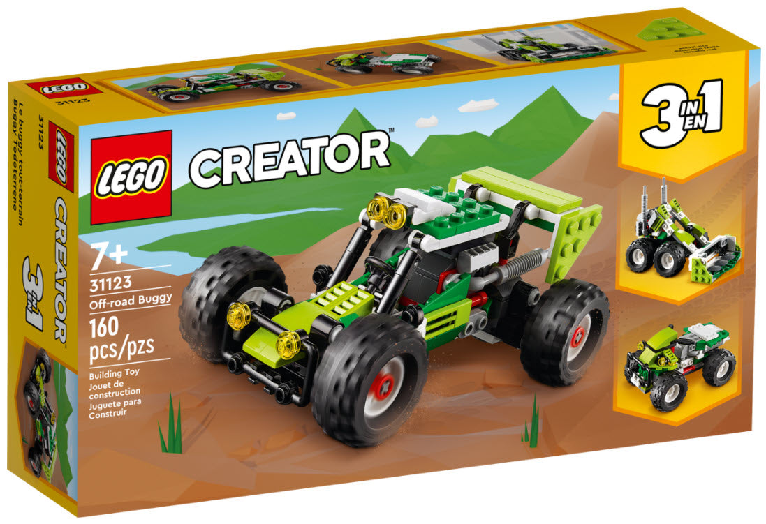 Verpackung: LEGO Creator 31123 Geländebuggy
