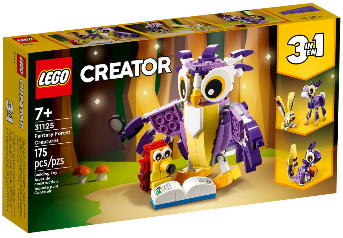 Verpackung: LEGO Creator 31125 Wald-Fabelwesen