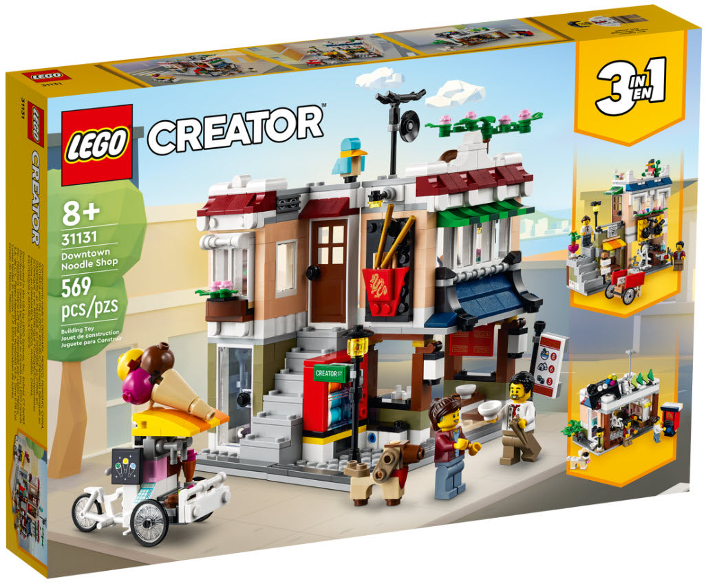 Verpackung: LEGO Creator 31131 Nudelladen