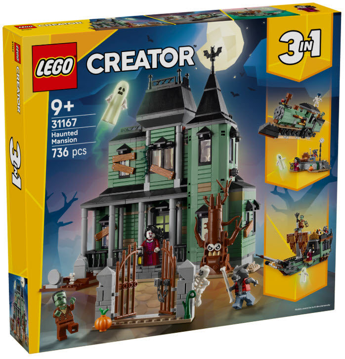 Verpackung: LEGO Creator 31167 Geisterhaus