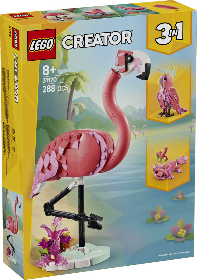 Verpackung: LEGO Creator 31170 Rosa Flamingo