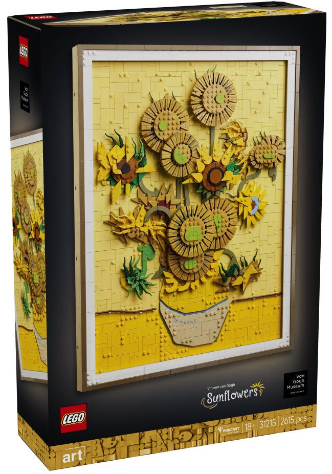 Verpackung: LEGO Art 31215 Vincent van Gogh – Sonnenblumen