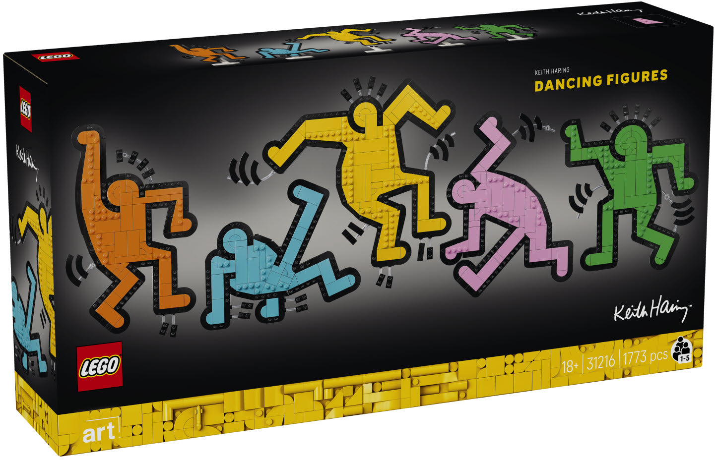 Verpackung: LEGO Art 31216 Keith Haring – Tanzende Figuren