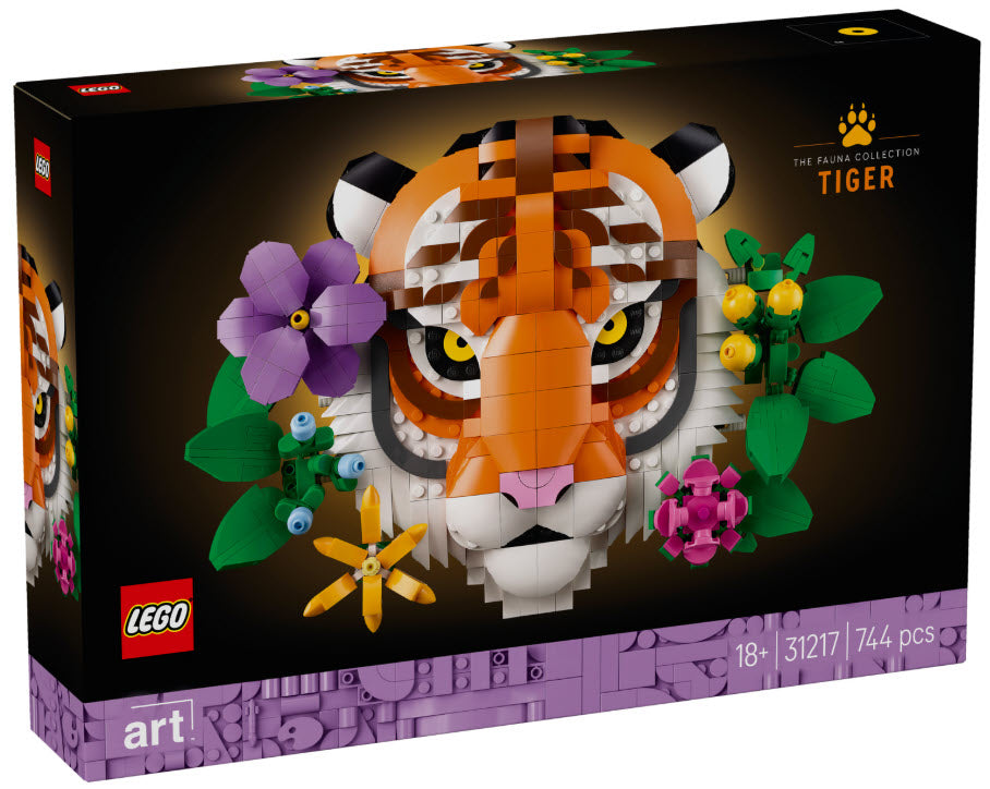 Verpackung: LEGO Art 31217 Fauna Collection - Tiger