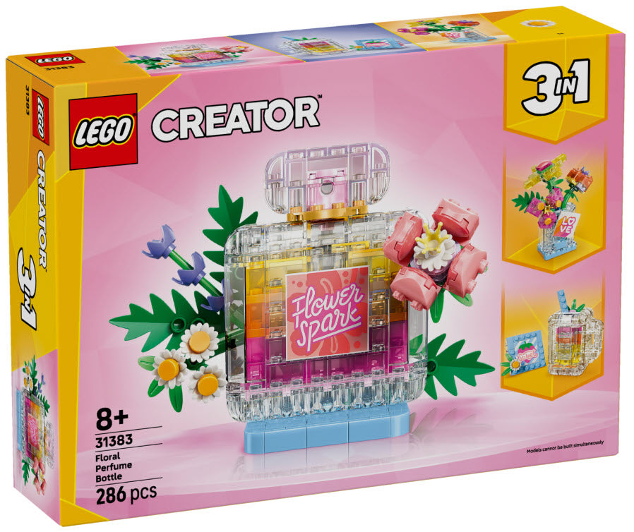 Verpackung: LEGO Creator 31383 Parfümflasche mit Blumendeko