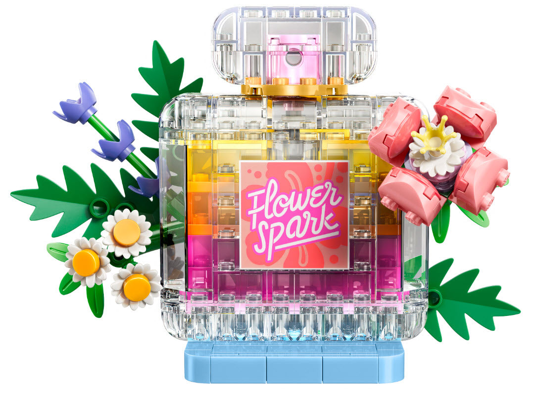 Inhalt: LEGO Creator 31383 Parfümflasche mit Blumendeko