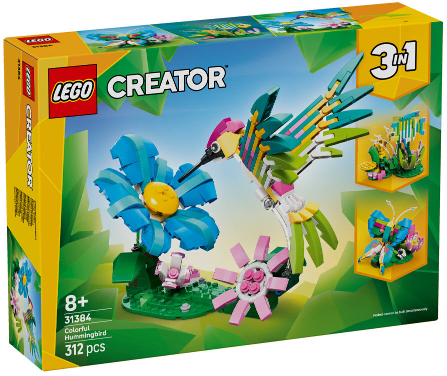 Verpackung: LEGO Creator 31384 Wilde Tiere: Bunter Kolibri