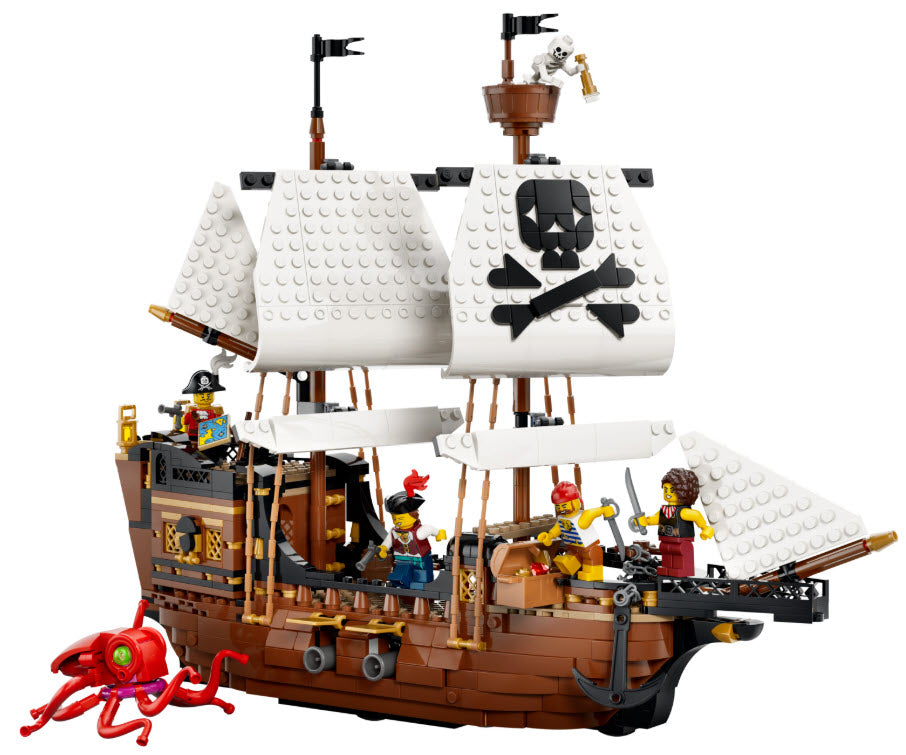 Inhalt: LEGO Creator 31387 Legendäres Piratenschiff