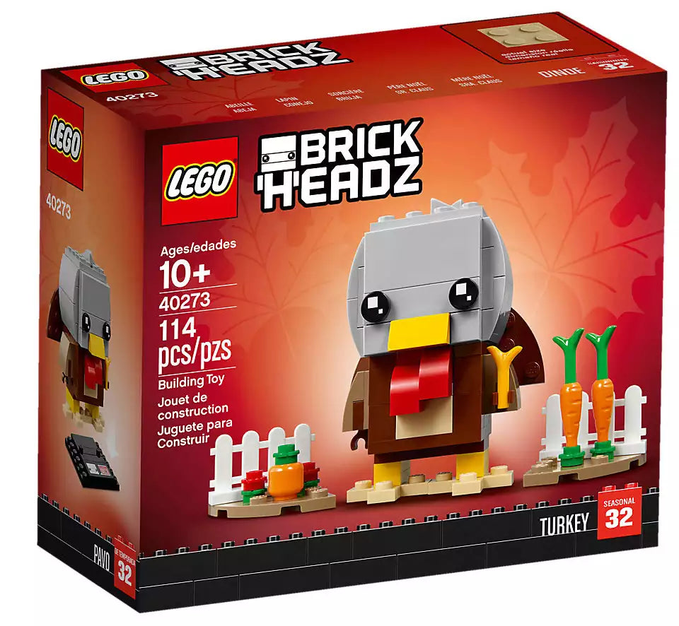 Verpackung: LEGO Brickheadz 40273 Erntedank-Truthahn