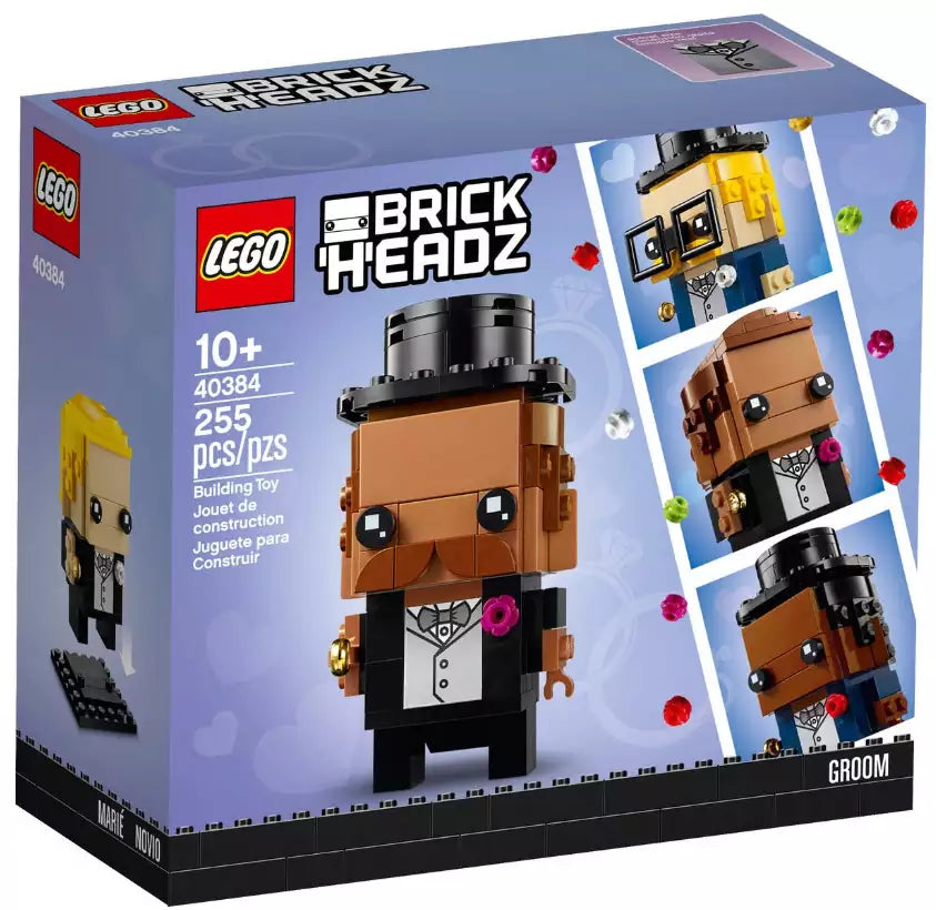 Verpackung: LEGO Brickheadz 40384 Bräutigam