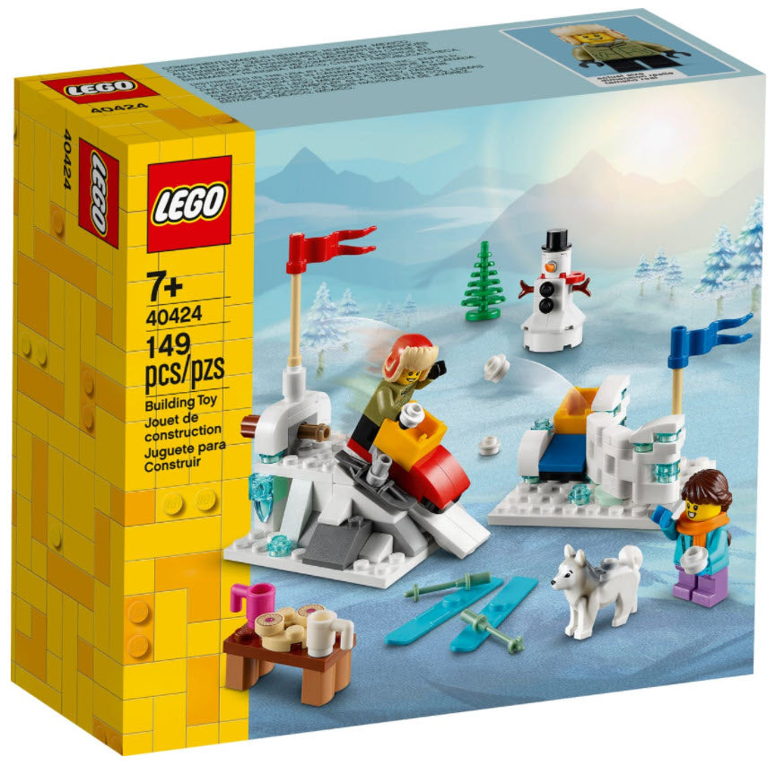 Verpackung: LEGO 40424 Schneeballschlacht