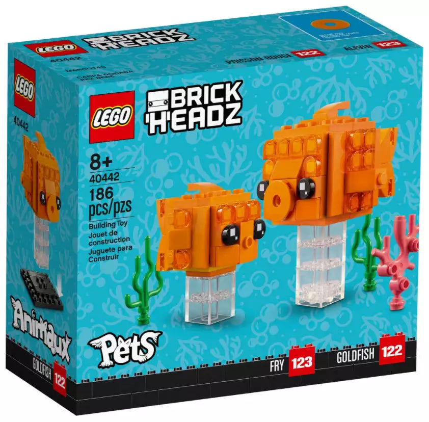 Verpackung: LEGO Brickheadz 40442 Goldfisch