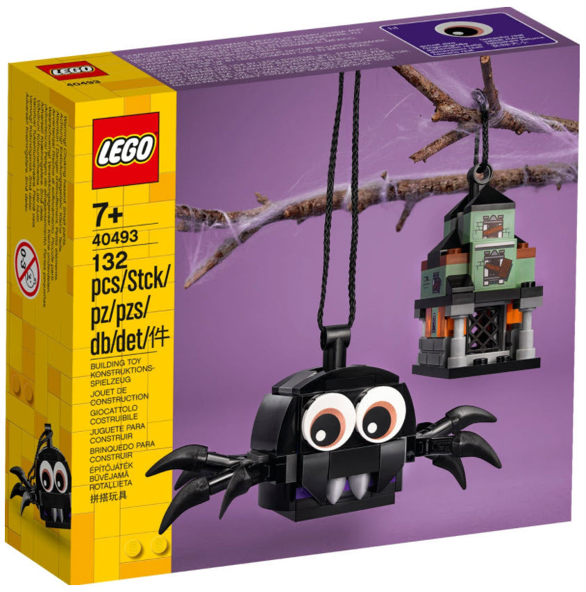 Verpackung: LEGO 40493 Spinne und Geisterhaus
