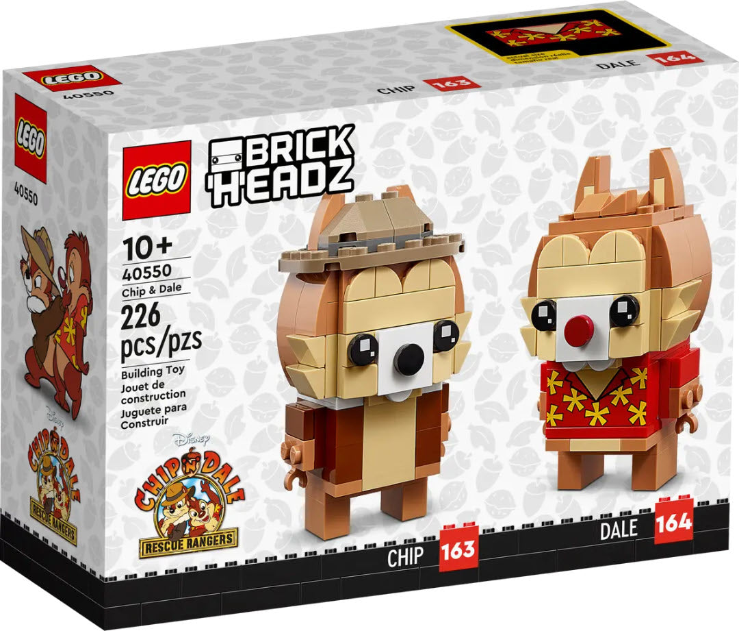 Verpackung: LEGO BrickHeadz 40550 Chip & Chap